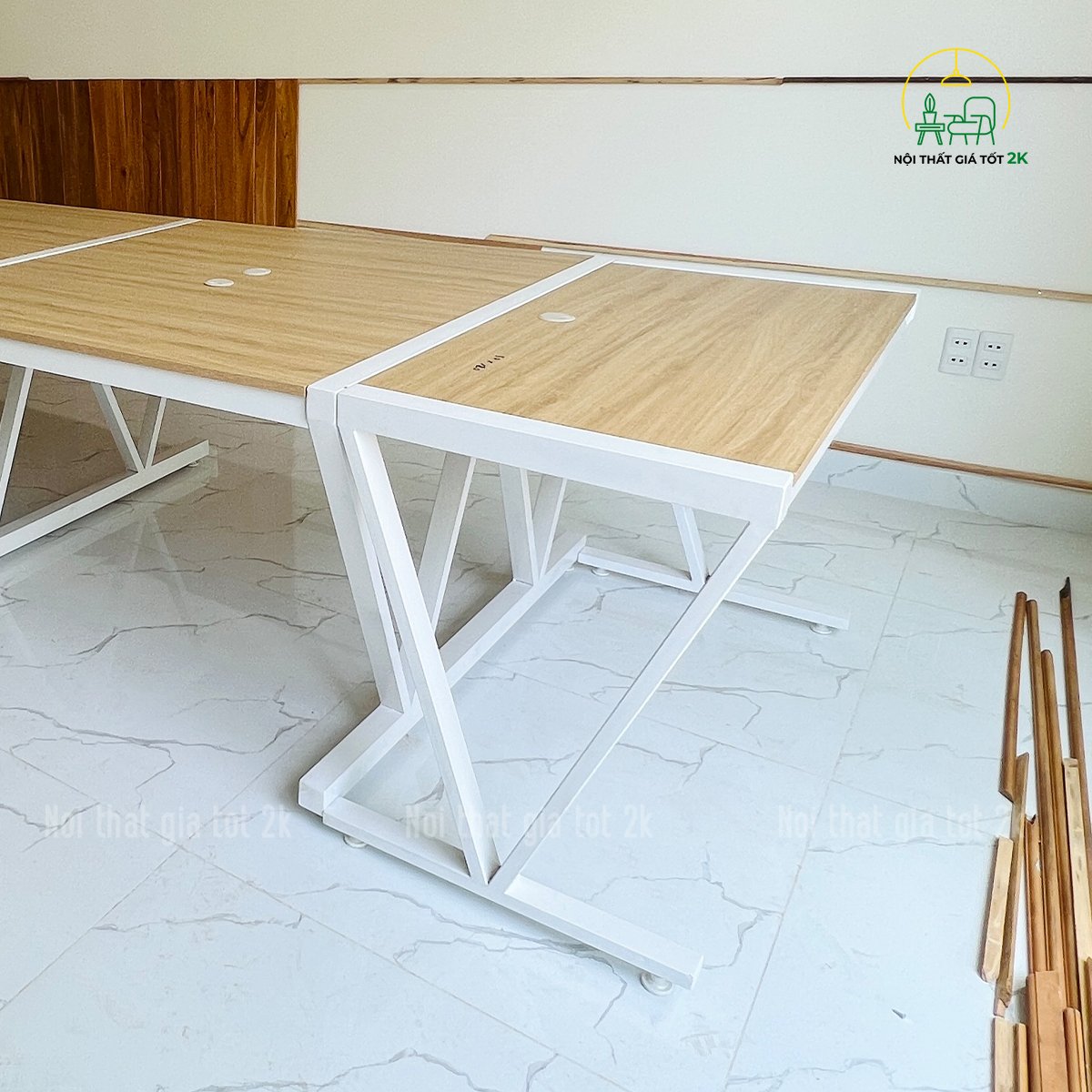 Khám phá công nghệ tích hợp vào bàn làm việc