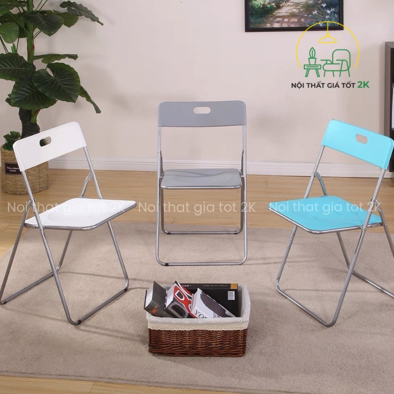 Ghế gấp đa năng tạo sự linh hoạt trong không gian sống