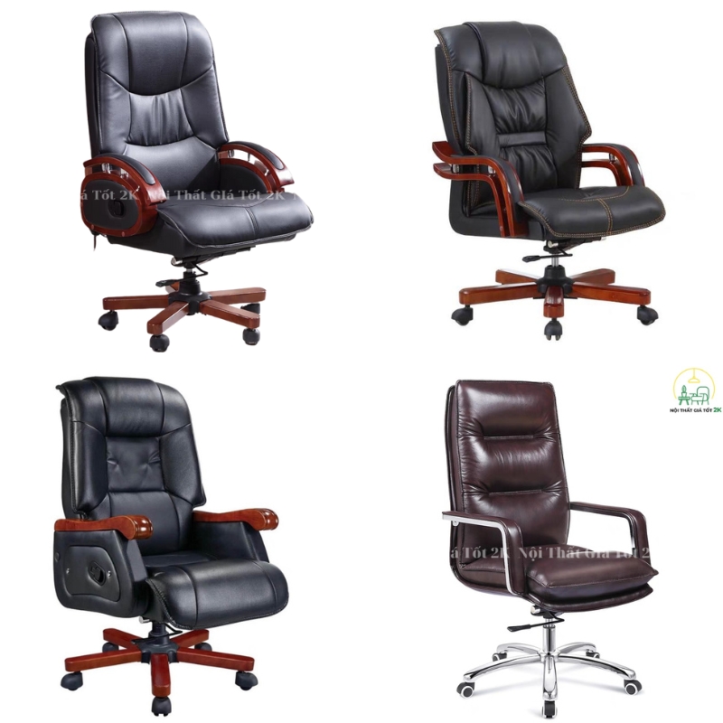 ghế giám đốc sang trọng lịch lãm và đầy quyền uy