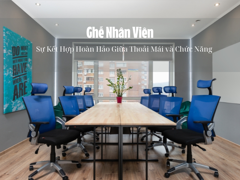 Ghế nhân viên chân xoay