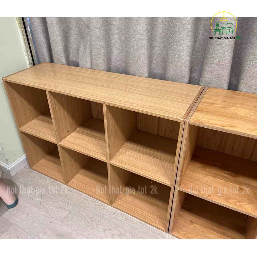 Sắp xếp vật dụng trang trí một cách thông minh với kệ gỗ