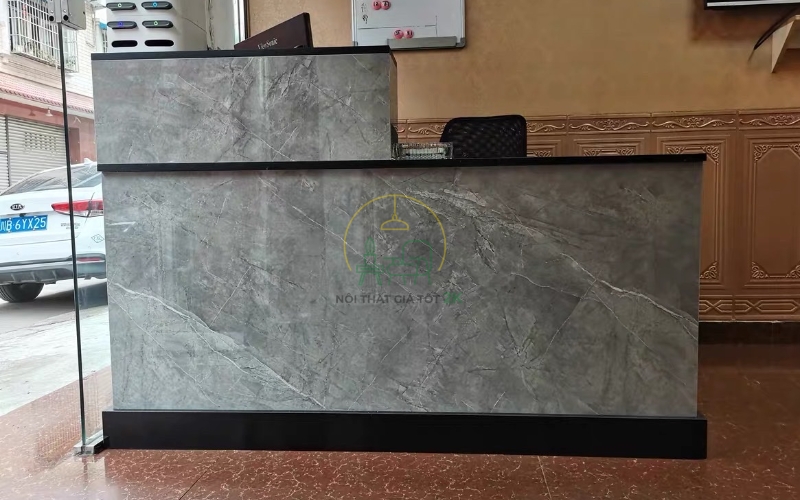 quầy lễ tân spa