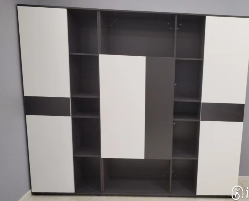 tủ giám đốc phối 2 màu