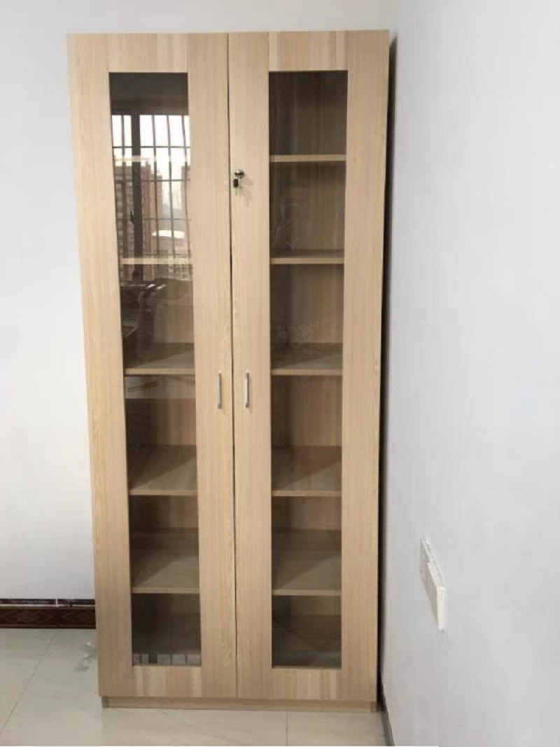 Tủ tài liệu 2 cánh kính