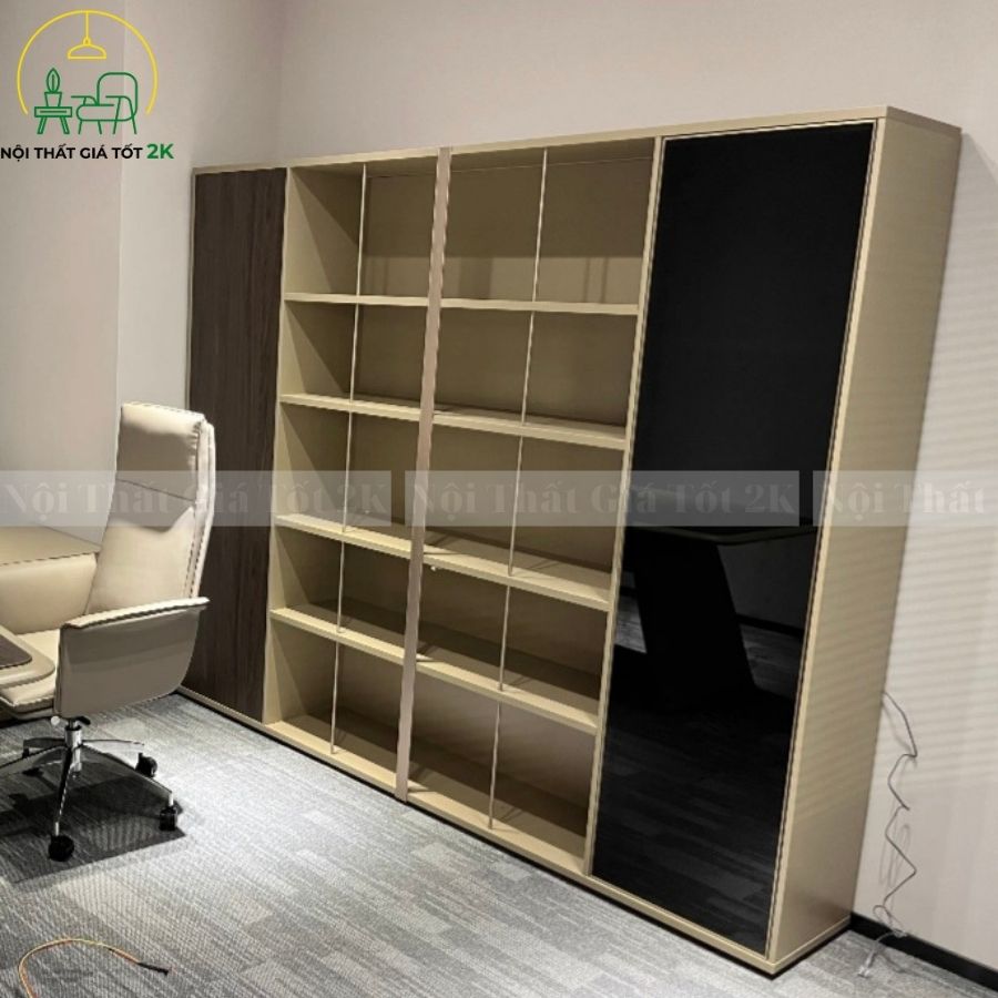 tủ trang trí phòng giám đốc