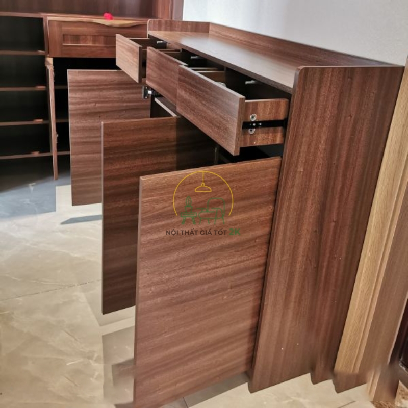 Thiết kế đẹp mắt và tiện lợi của tủ giày 3 cánh