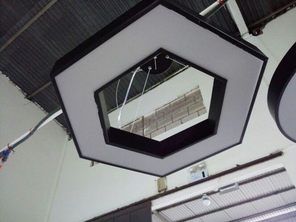 Đèn thả trần chữ Y, O, lục giác