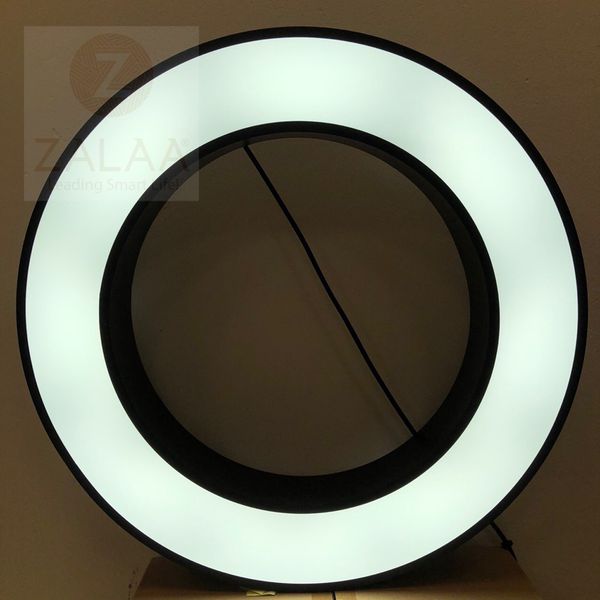 Đèn thả trần văn phòng D600mm vành khăn hình chữ O