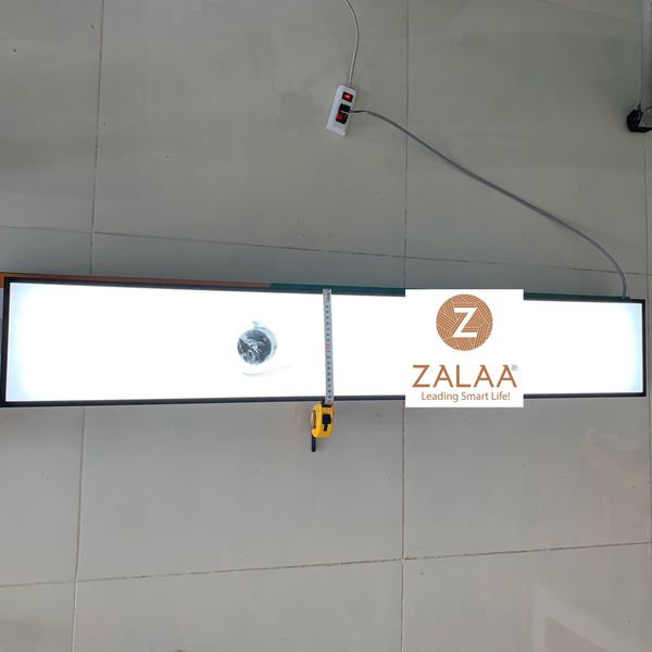 Đèn thả trần văn phòng showroom phòng Gym 1200x200mm