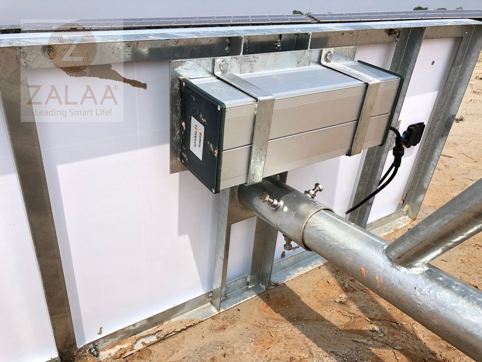 Dự án chiếu sáng nhà máy điện năng lượng mặt trời Gio Thành - Quảng Trị bởi đèn năng lượng mặt trời Zalaa Solar Lighting