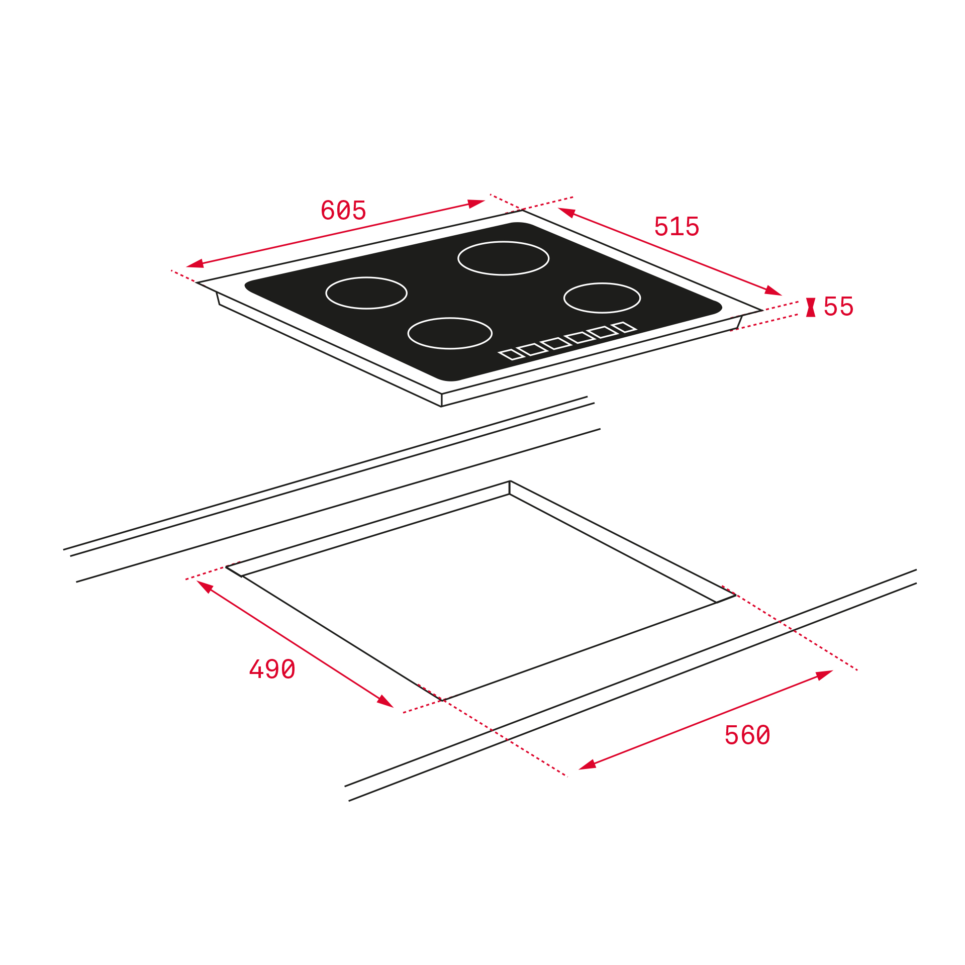 Bếp từ Teka IT 6350 iKNOB