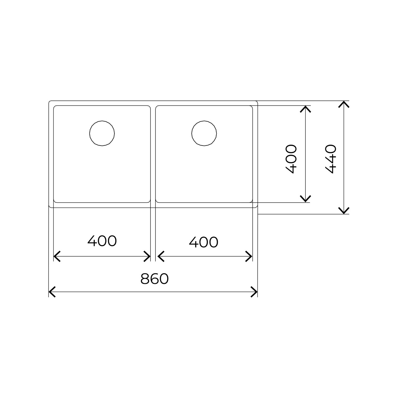 Chậu rửa Teka Be Linea RS15 2B 860