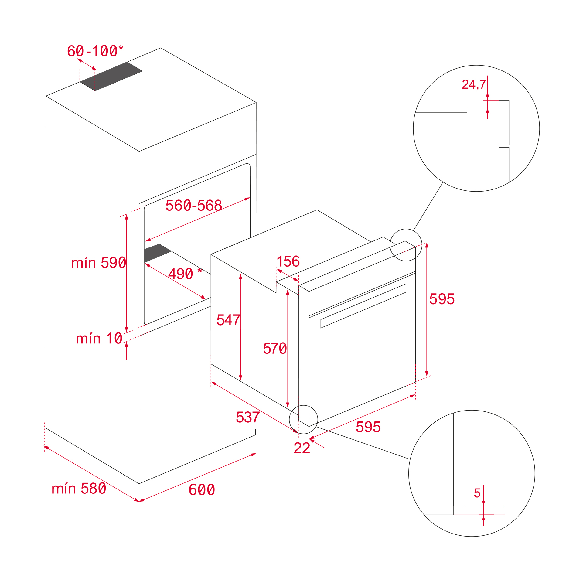 Lò nướng Teka HSB 615