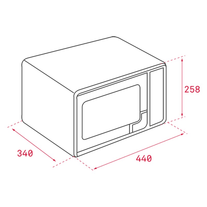 Lò vi sóng Teka MWE 210 G