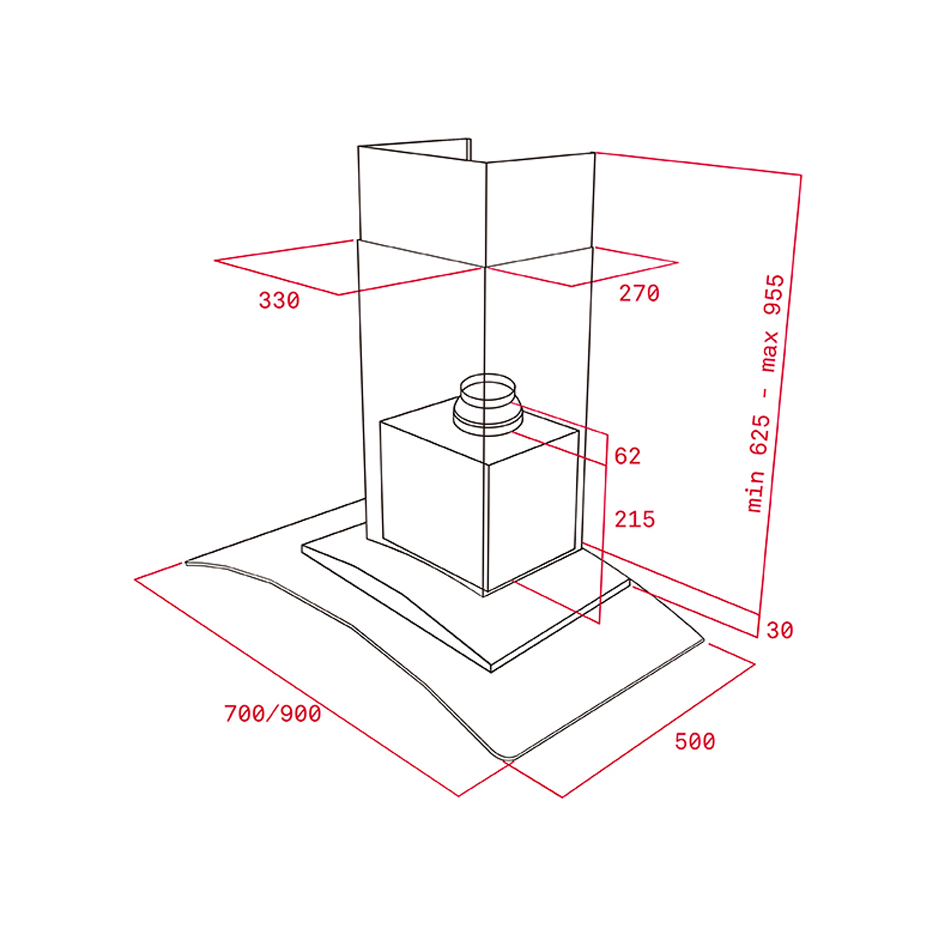 Máy hút mùi Teka NC 980