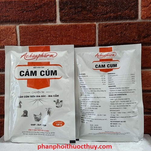 ac cảm cúm (tan) 100gr