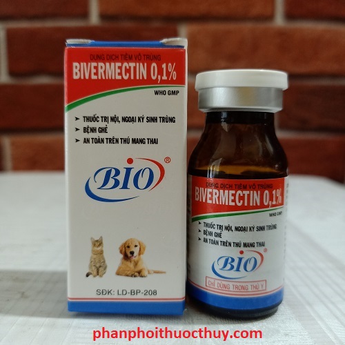 Bio bivermectin 0,1% 10ml