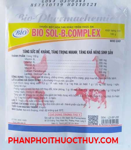 tăng sức đề kháng bio sol bcomplex 100g