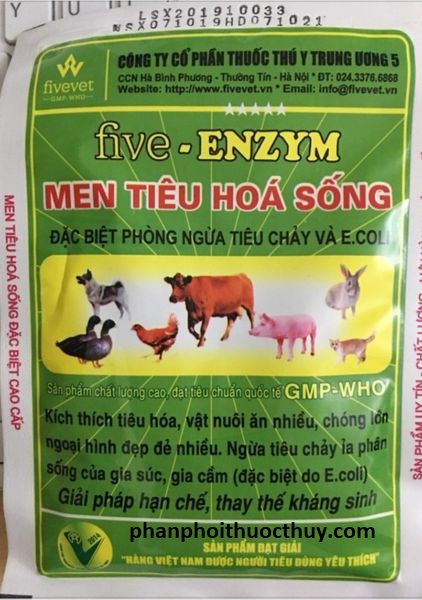 fivevet-enzym-50gr