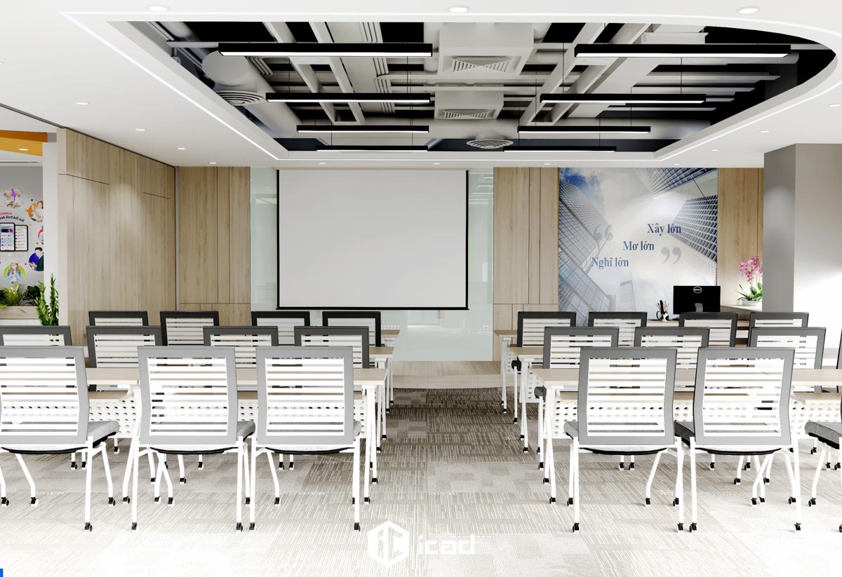 Cung cấp đèn chiếu sáng, đèn văn phòng tại Chubb Life Hà Nội