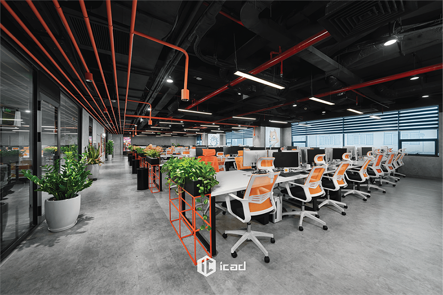 Cung cấp thiết bị điện, đèn chiếu sáng cho văn phòng ICC Group Hà Nội