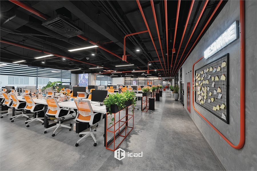 Cung cấp thiết bị điện, đèn chiếu sáng cho văn phòng ICC Group Hà Nội