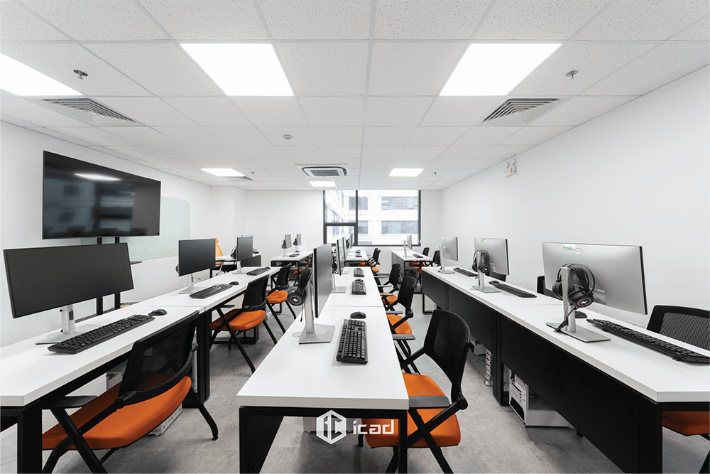 Cung cấp thiết bị điện, đèn chiếu sáng cho văn phòng ICC Group Hà Nội