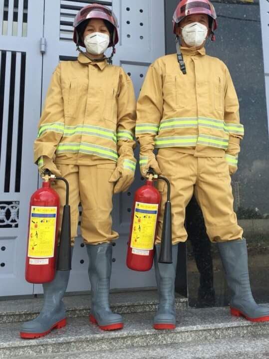 quấn áo chữa cháy theo thông tư 48