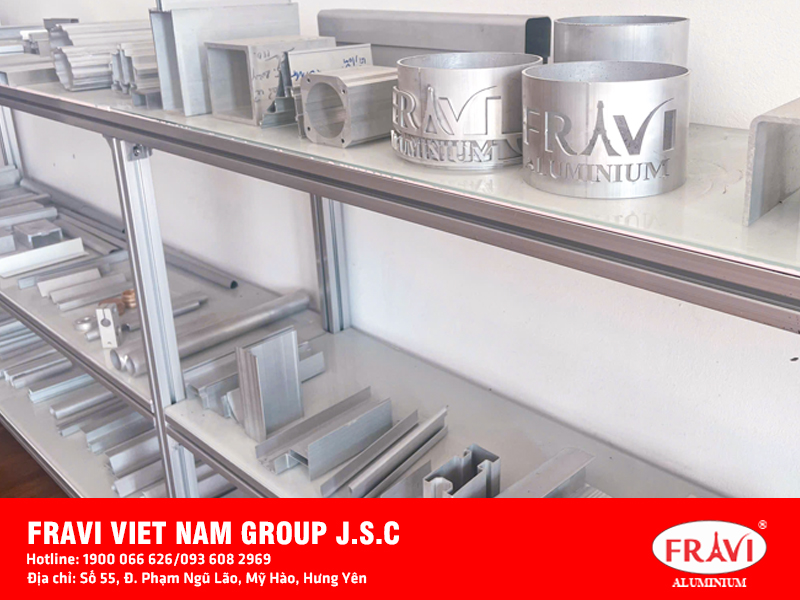 tổng hợp mẫu gia công nhôm của Fravi ảnh mẫu gia công nhôm