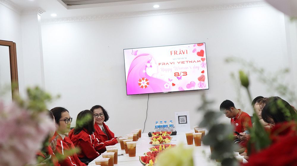 Công ty Cổ phần Tập đoàn Fravi Việt Nam chào mừng ngày quốc tế phụ nữ 8/3