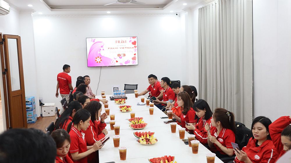 Công ty Cổ phần Tập đoàn Fravi Việt Nam chào mừng ngày quốc tế phụ nữ 8/3