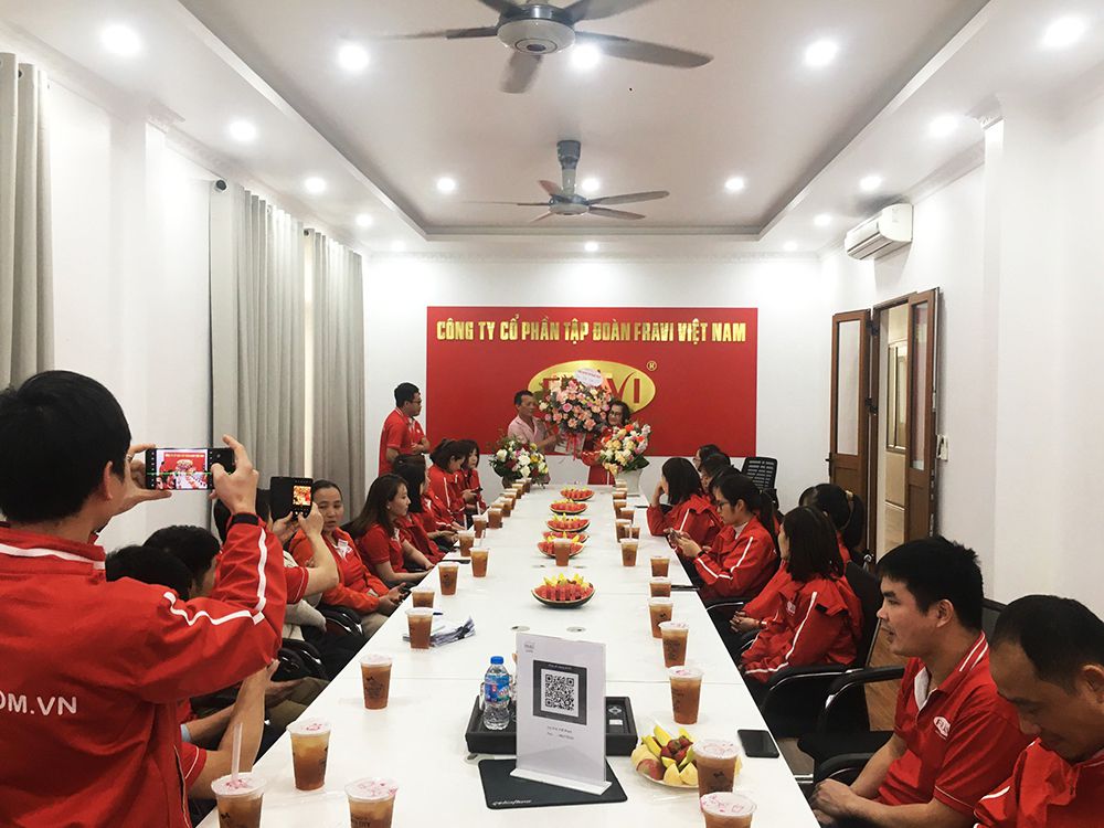 Công ty Cổ phần Tập đoàn Fravi Việt Nam chào mừng ngày quốc tế phụ nữ 8/3