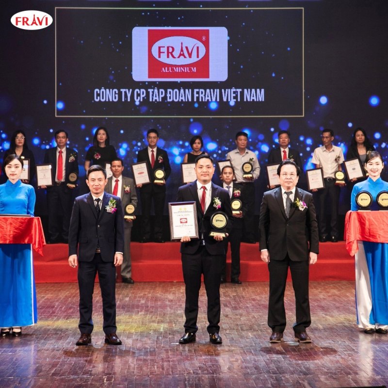 Fravi đạt top 10 - nhãn hiệu nổi tiếng, nhãn hiệu cạnh tranh Việt Nam 2024