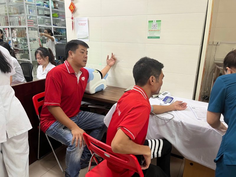 Chăm sóc sức khỏe CBCNV Fravi - Khám sức khỏe tổng quát cho toàn thể CBCNV