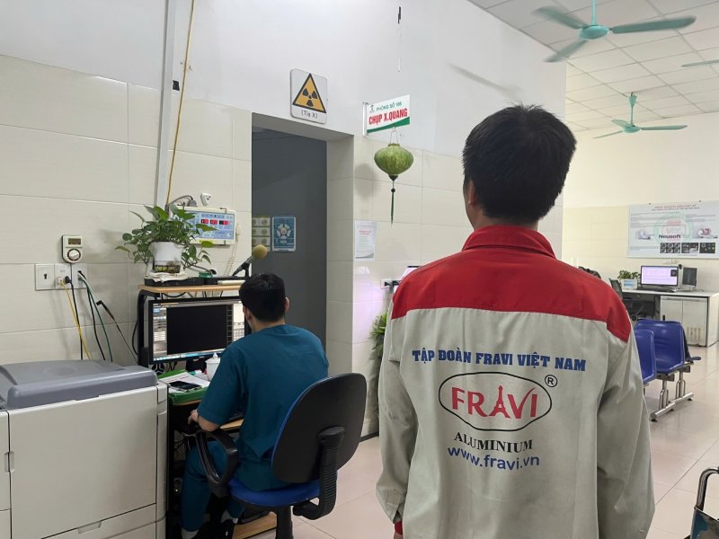 Chăm sóc sức khỏe CBCNV Fravi - Khám sức khỏe tổng quát cho toàn thể CBCNV