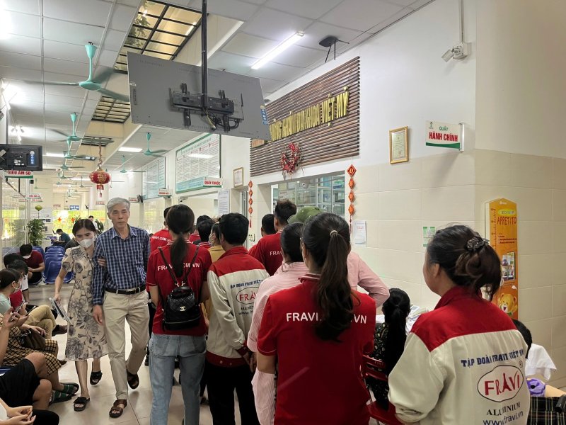 Chăm sóc sức khỏe CBCNV Fravi - Khám sức khỏe tổng quát cho toàn thể CBCNV