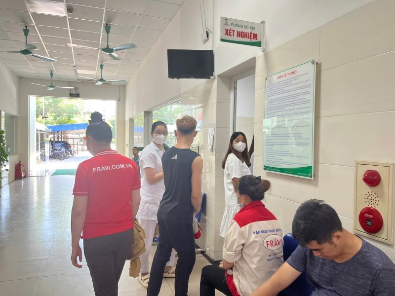 Chăm sóc sức khỏe CBCNV Fravi - Khám sức khỏe tổng quát cho toàn thể CBCNV