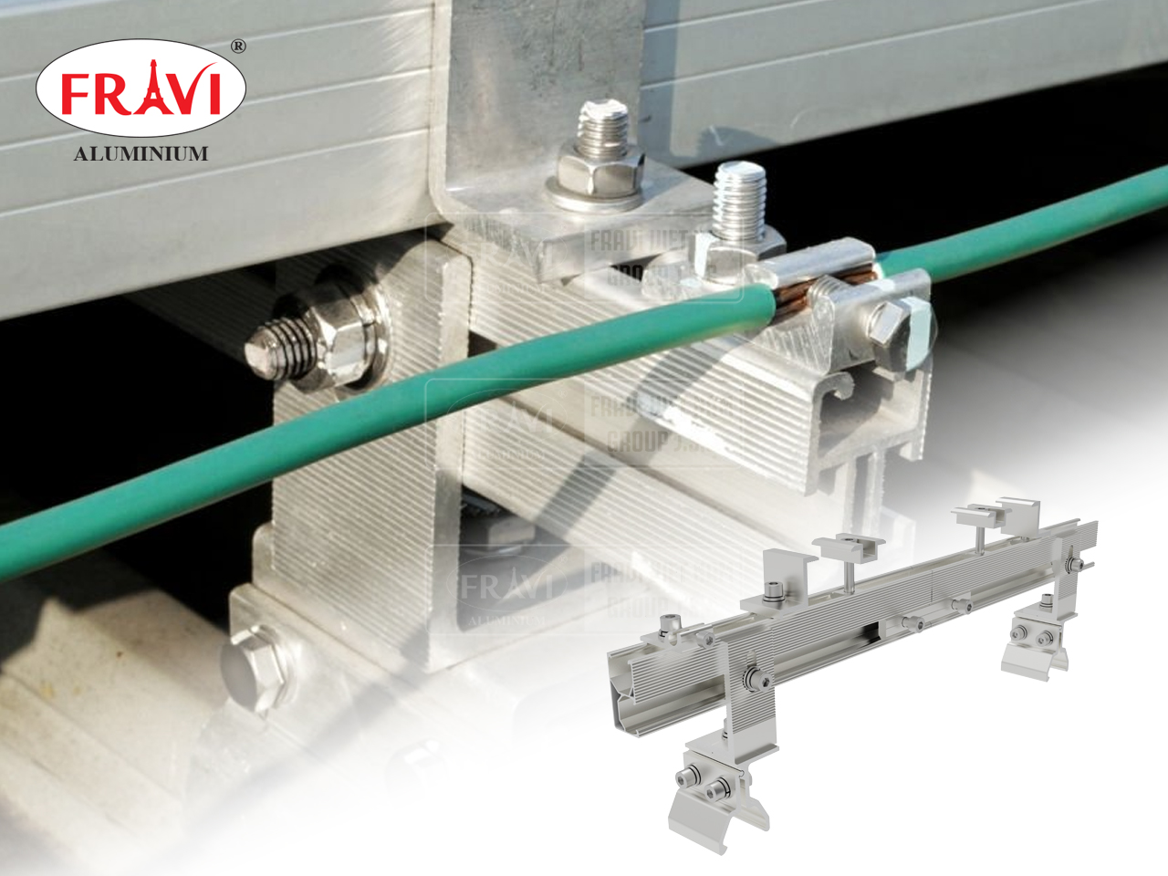 kẹp tiếp địa giúp giảm thiểu hư hại khi sét đánh kẹp tiếp địa