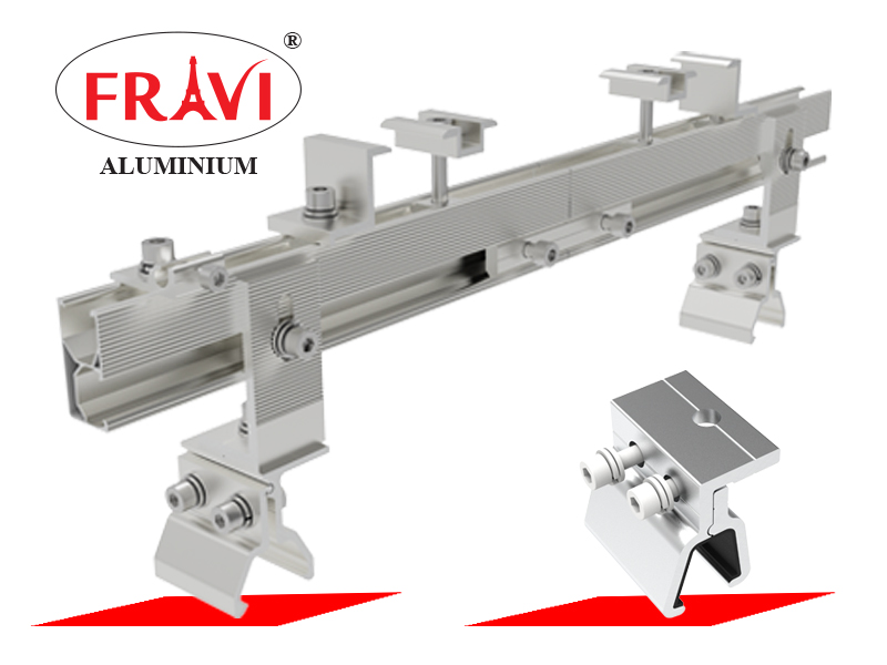 kẹp tôn là phụ kiện chuyên dụng để tránh ảnh hưởng kết cấu mái kẹp tôn