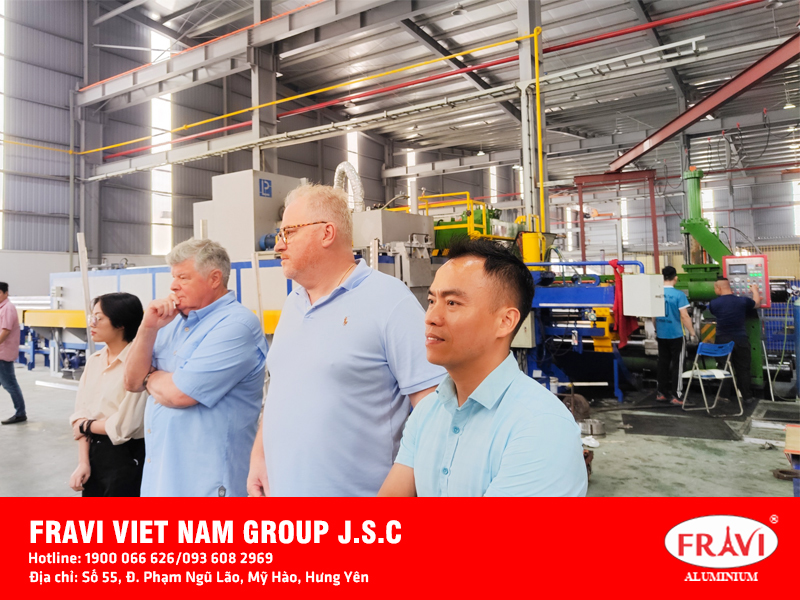 nhà máy sản xuất nhôm định hình - fravi việt nam