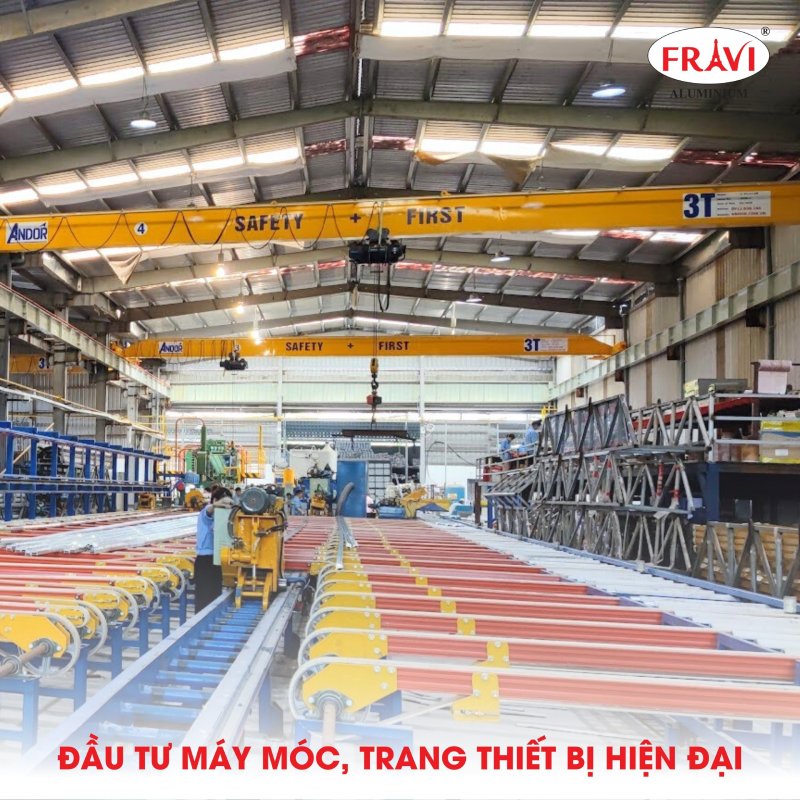 Nhà máy sản xuất nhôm băng tải tại tp HCM
