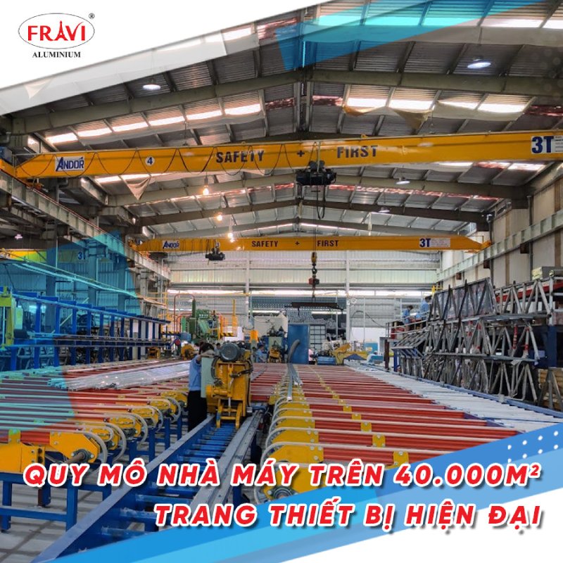 Nhà máy sản xuất nhôm băng tải tại tp HCM