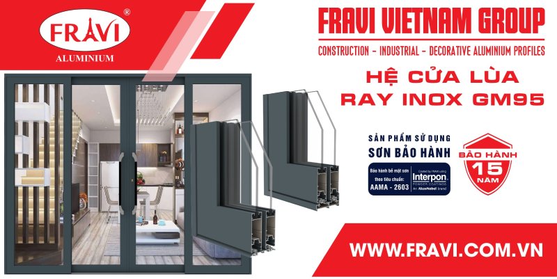 nhôm đa khoang hệ 55