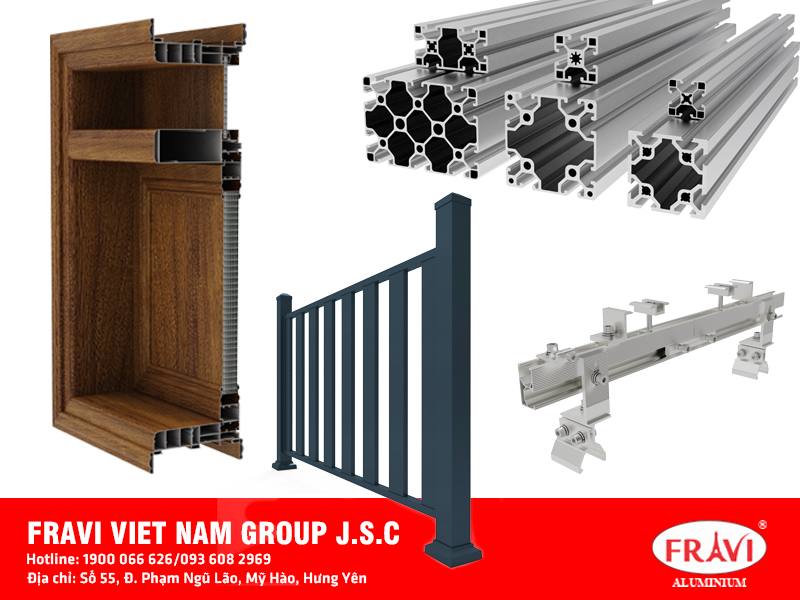nhôm định hình của fravi việt nam nhôm định hình