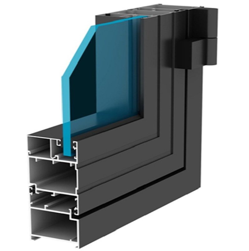 nhôm hệ vát cạnh