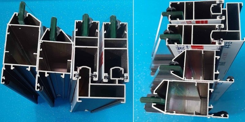 nhôm hệ vát cạnh