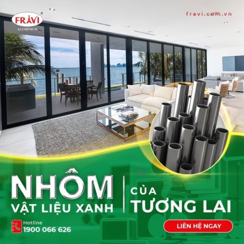 nhôm ống tròn