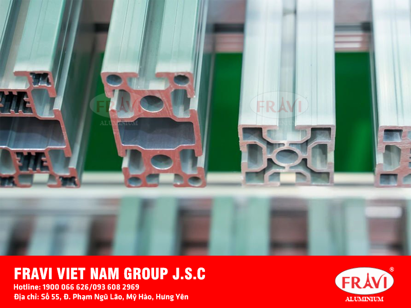 nhôm định hình công nghiệp - dùng cho hệ thống băng tải - bàn thao tác