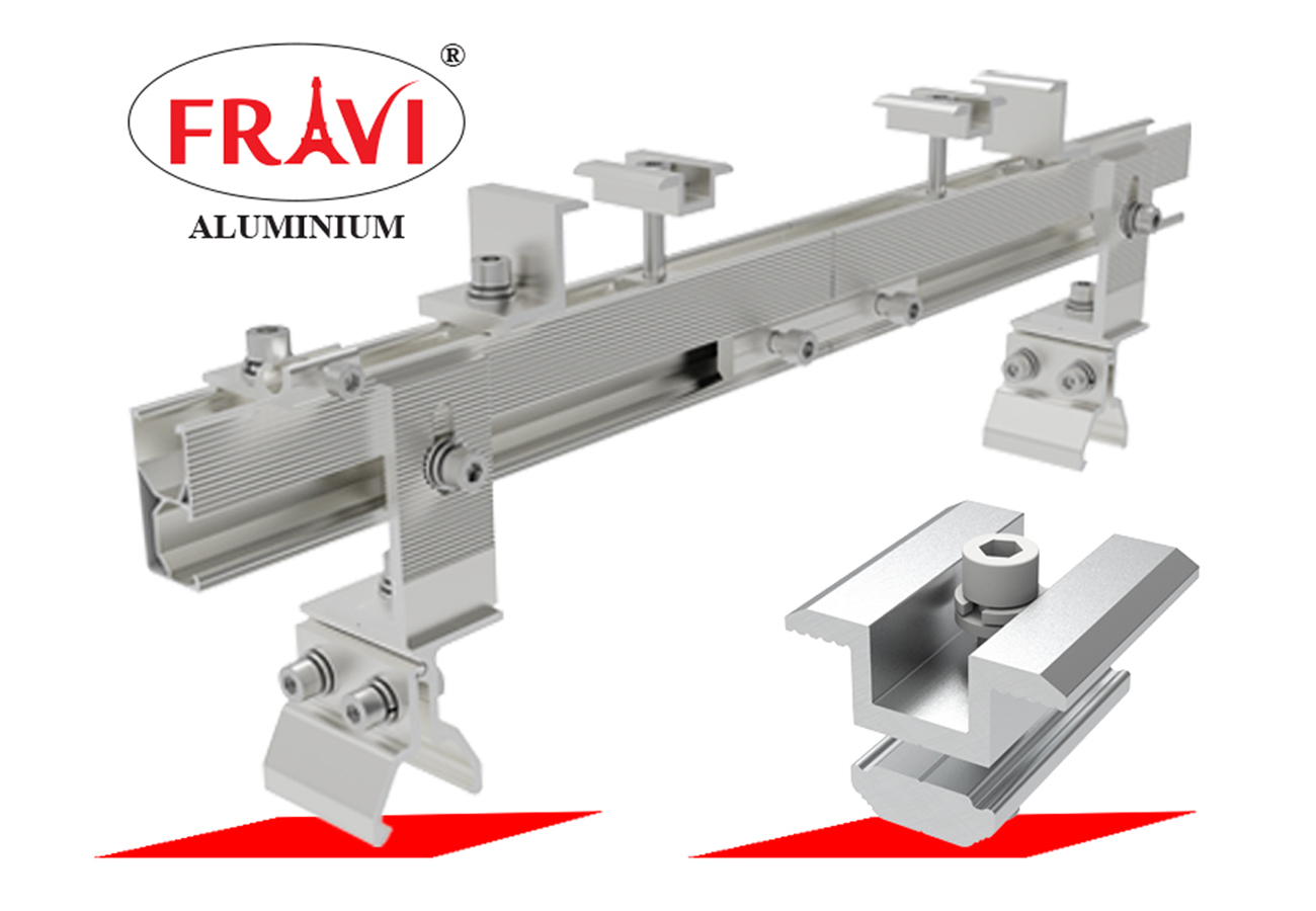 kẹp giữa solar hay còn gọi là kẹp giữa tấm pin (mid clamp) kẹp giữa solar