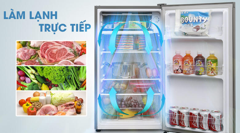 Hệ thống làm lạnh vòm làm lạnh đồng đều hơn cho thực phẩm trong tủ - Tủ lạnh Samsung Inverter 617 lít RS64R5101SL/SV